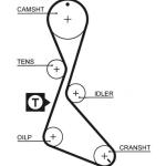 KIT DE DISTRIBUCION GATES K58125X19XS-A