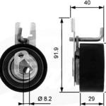 TENSOR DE MOTOR GATES T43158