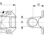 BRIDA DE CARDAN SPICER 2-2-1369
