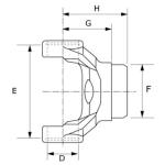 HORQUILLA FIJA SPICER 3-28-57