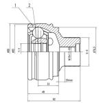 HOMOCINETICA SPICER 4237-6006