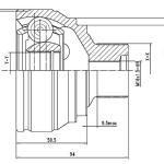 HOMOCINETICA SPICER 4468-6367