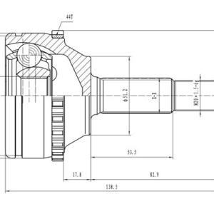 HOMOCINETICA SPICER 4515-6649