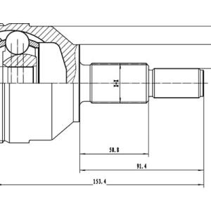 HOMOCINETICA SPICER 4586-6225