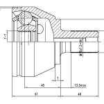 HOMOCINETICA SPICER 4591-6933