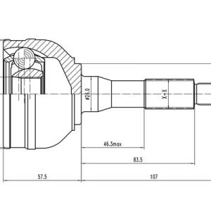 HOMOCINETICA SPICER 4732-6555