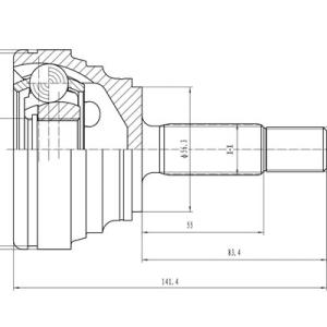 HOMOCINETICA SPICER 4810-6597