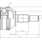HOMOCINETICA SPICER 4839-6821