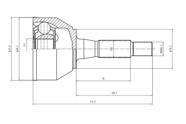 HOMOCINETICA SPICER 4897-6354