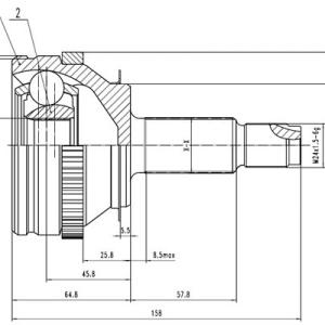 HOMOCINETICA SPICER 4904-6925