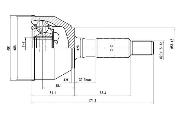 HOMOCINETICA SPICER 4944-6114