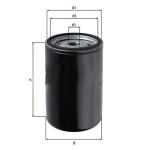 FILTRO DE COMBUSTIBLE MAHLE KC166