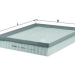 FILTRO DE AIRE MAHLE LX1586