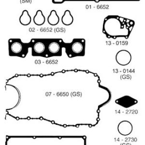 JUNTA DE MOTOR MEYRO 05-6652 NA