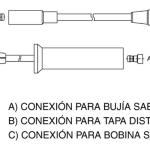 CABLE DE BUJIAS GENOUD 13035