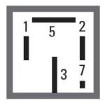 RELAY DE ELECTROVENTILADOR DZE R 9156
