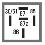 RELAY DE AIRE ACONDICIONADO DZE R 925