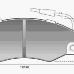 PASTILLA DE FRENO PLASBESTOS 22031