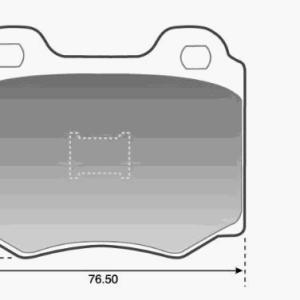 PASTILLA DE FRENO PLASBESTOS 22064