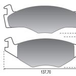 PASTILLA DE FRENO PLASBESTOS 22086