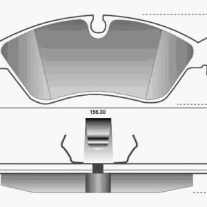 PASTILLA DE FRENO PLASBESTOS 22105