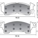 PASTILLA DE FRENO RAYBESTOS 83032