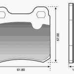 PASTILLA DE FRENO RAYBESTOS 83333