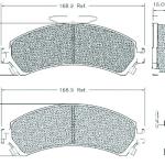 PASTILLA DE FRENO RAYBESTOS 83486