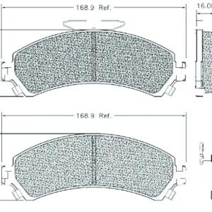 PASTILLA DE FRENO RAYBESTOS 83486