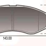 PASTILLA DE FRENO RAYBESTOS 83514