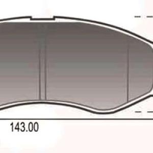 PASTILLA DE FRENO RAYBESTOS 83514