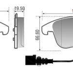 PASTILLA DE FRENO RAYBESTOS 83569