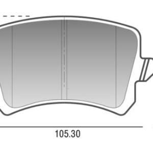 PASTILLA DE FRENO RAYBESTOS 83570