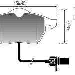 PASTILLA DE FRENO RAYBESTOS 88484
