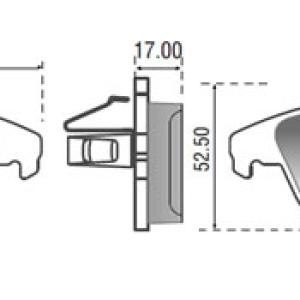 PASTILLA DE FRENO RAYBESTOS 88556