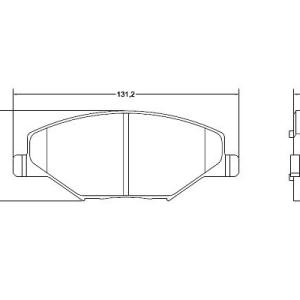PASTILLA DE FRENO RAYBESTOS 88588