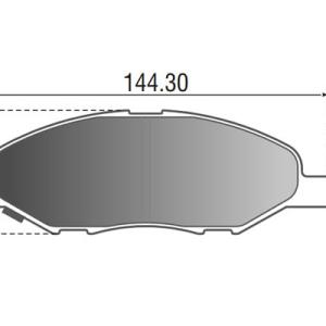 PASTILLA DE FRENO RAYBESTOS PGD1345