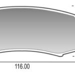 PASTILLA DE FRENO RAYBESTOS PGD606C