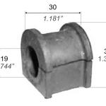 BUJE DE BARRA ESTABILIZADORA CAPEMI 1079