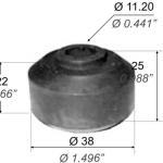 BUJE DE AMORTIGUADOR CAPEMI 1307