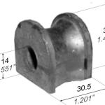 BUJE DE BARRA ESTABILIZADORA CAPEMI 1419