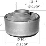 BUJE DE PARRILLA CAPEMI 1458