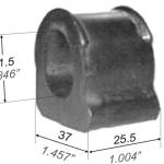 BUJE DE BARRA ESTABILIZADORA CAPEMI 1580