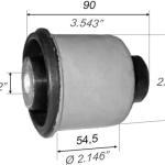 BUJE DE SUSPENSION TRASERO CAPEMI 6090