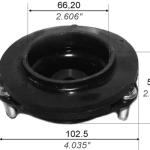 CAZOLETA SOPORTE AMORTIGUADOR CAPEMI 6181
