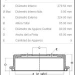CAMPANA DE FRENO FREMAX BD-0210