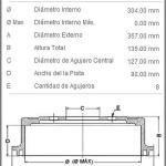 CAMPANA DE FRENO FREMAX BD-0252