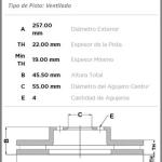 DISCO DE FRENO FREMAX BD-2120