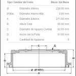 CAMPANA DE FRENO FREMAX BD-3961