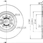 DISCO DE FRENO FREMAX BD-6085